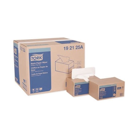 Tork Tork, MULTIPURPOSE PAPER WIPER, 9 X 10.25, WHITE, 18PK 192125A